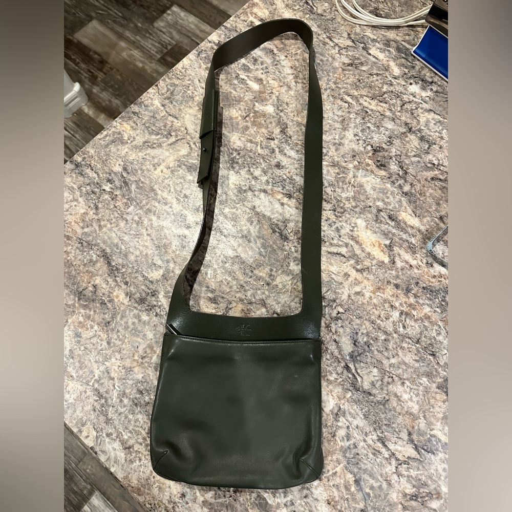 Olive Calvin Klein crossbody bag